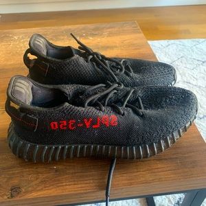 Authentic real gently warn Yeezy sneakers